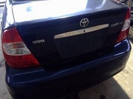2004 TOYOTA CAMRY BLUE, LE, 2.4L, AT.  Z24917
